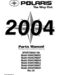 Polaris Sportsman 700 Parts Manual