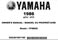 Yamaha Moto 4 80 Owner`s Manual