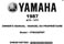 Yamaha Big Bear 350 Owner`s Manual