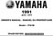 Yamaha Breeze 125 Owner`s Manual